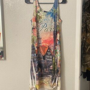 Jostar Floral Sleeveless Dress